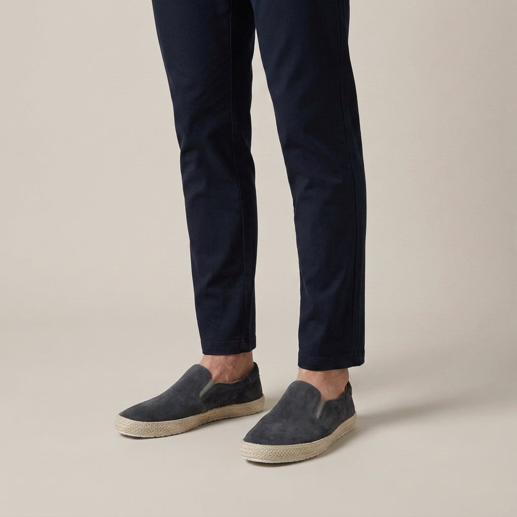 Classic Suede Slip-On Loafers Casual Shoes For Men