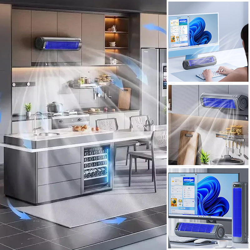 Wireless Rechargeable Air Conditioner - Portable Cooling Unit for Home
