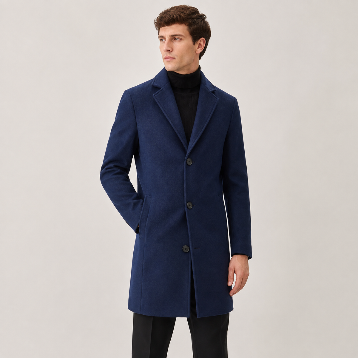 Henrik - Tailored Trench Coat Men