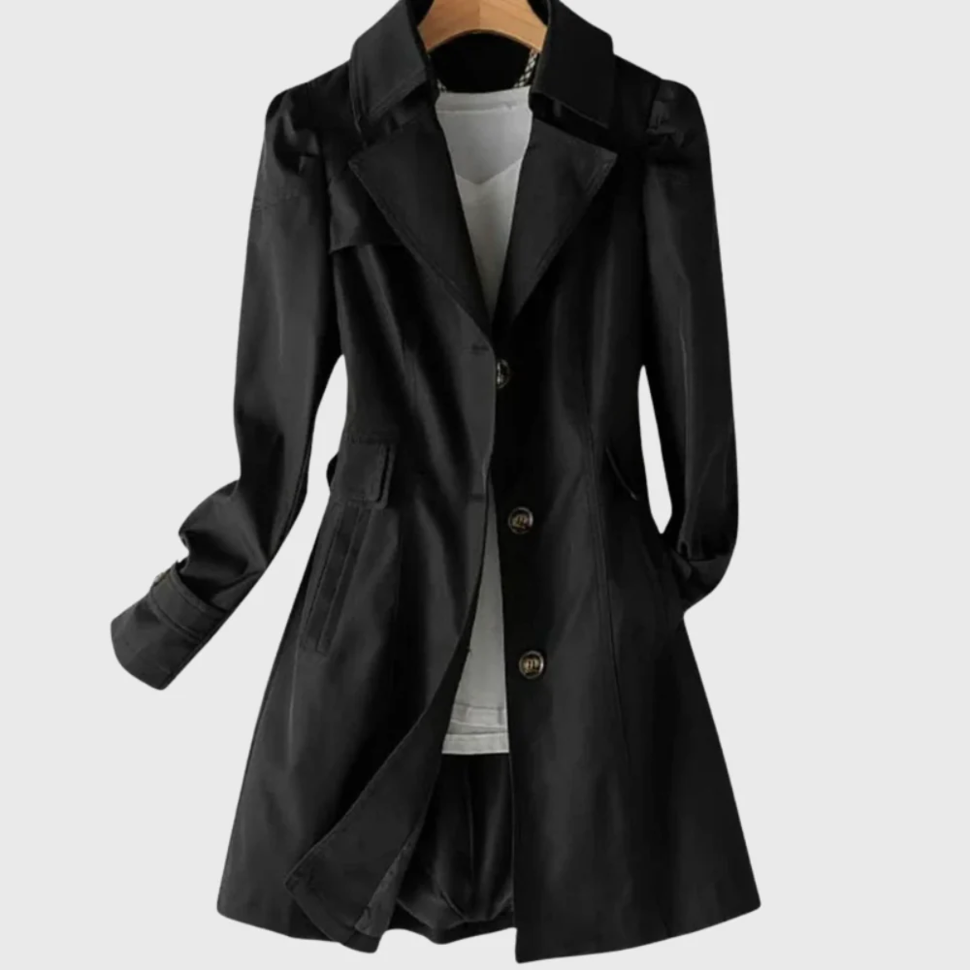 Sophie | Women's Tailored Single Breasted Trench Coat
