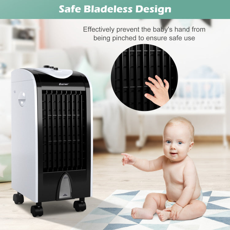 3-in-1 Evaporative Portable Air Cooler - Fan, Humidifier, Dehumidifier