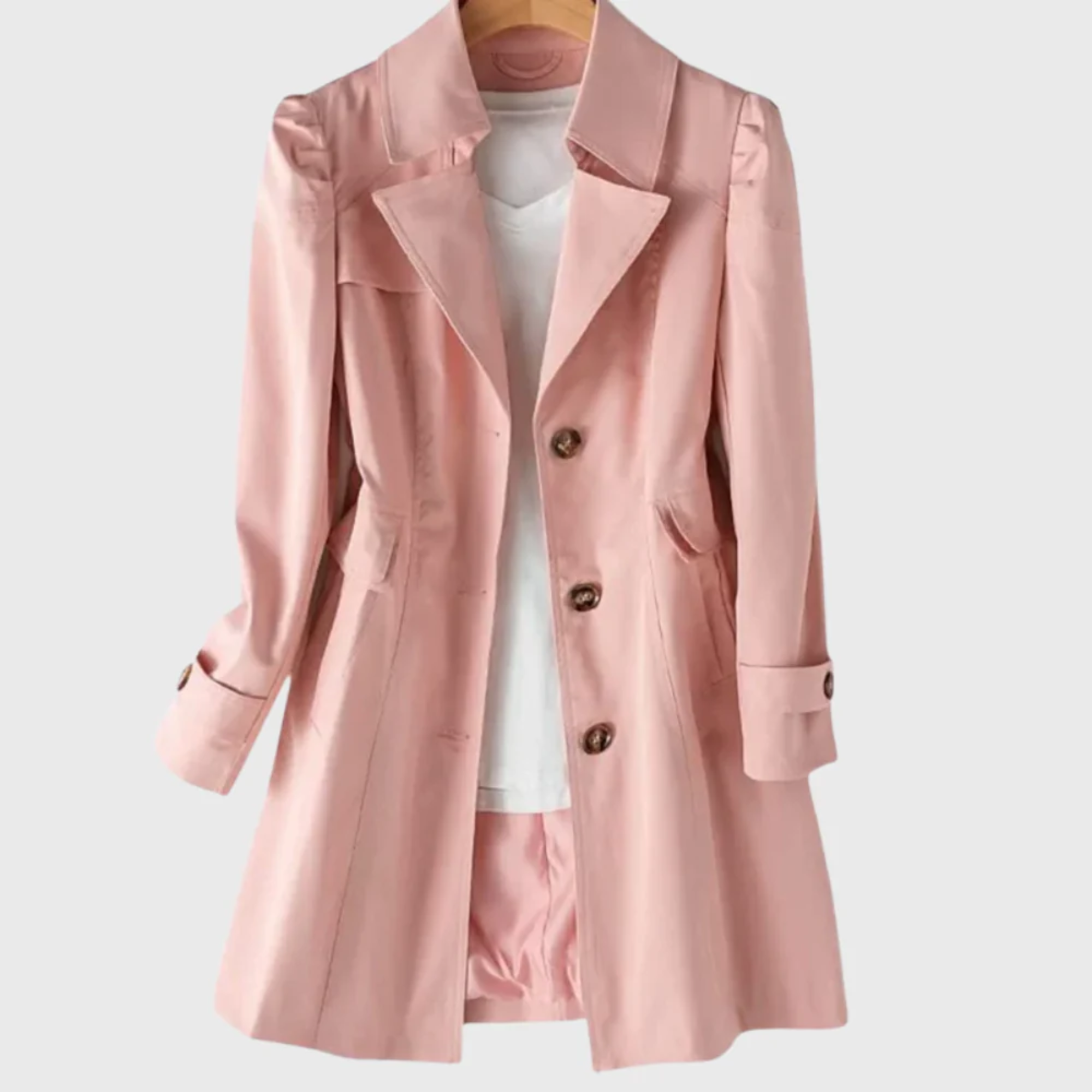 Sophie | Women's Tailored Single Breasted Trench Coat