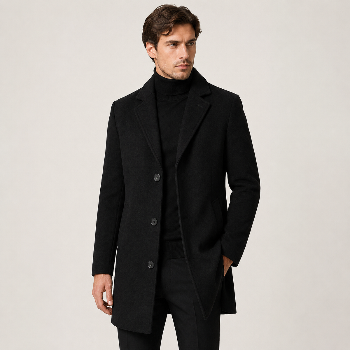 Henrik - Tailored Trench Coat Men