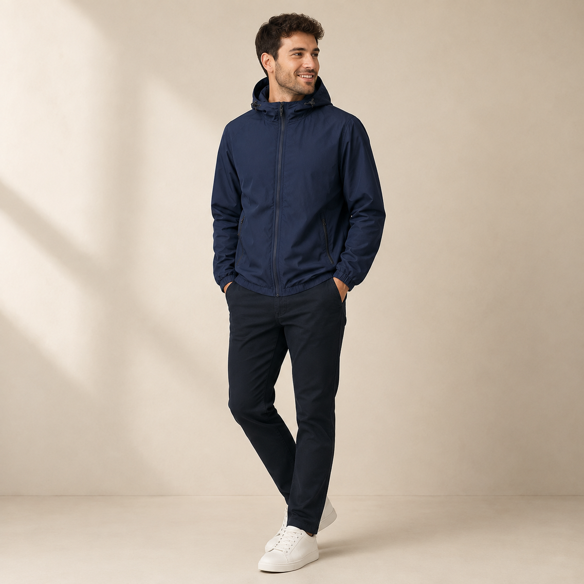 Bastian - Hooded Waterproof Jacket for Men
