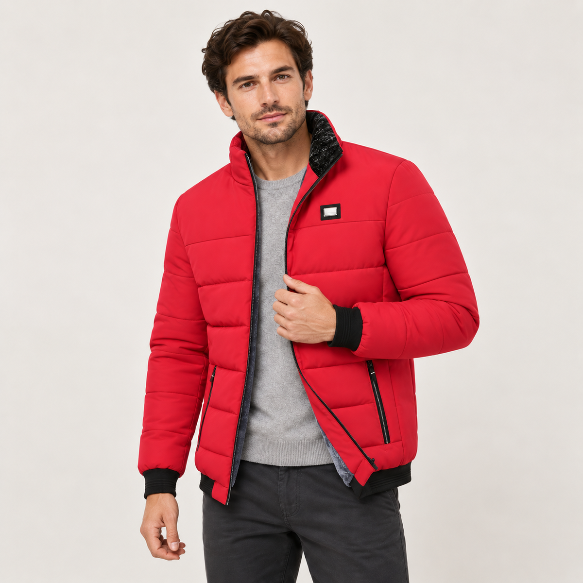 Ivar - Quilted Winter Puffer Jacket Men's