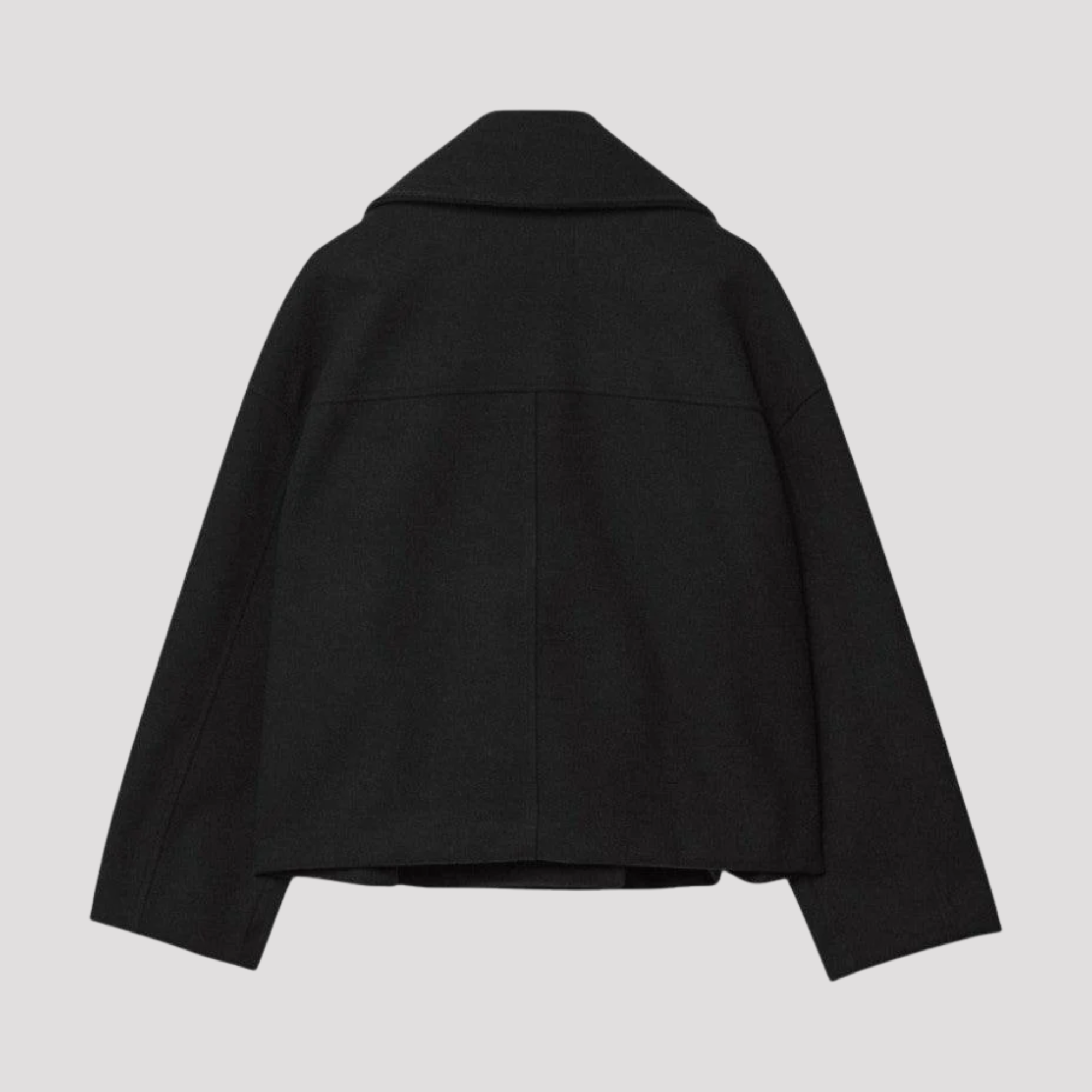 Amelia | Women's Double Breasted Cropped Peacoat