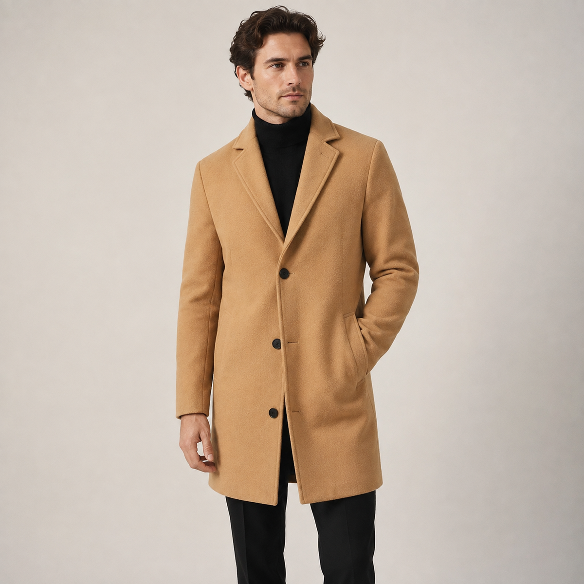 Henrik - Tailored Trench Coat Men