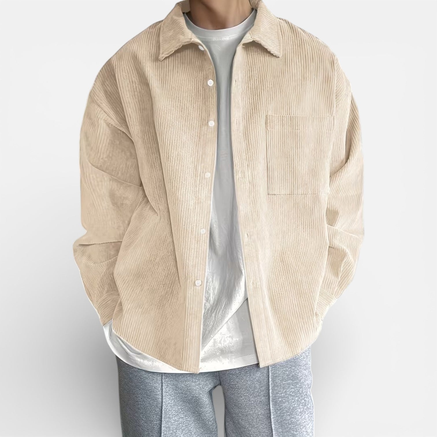 Men’s Overshirt Jacket Classic Smart Casual Fit