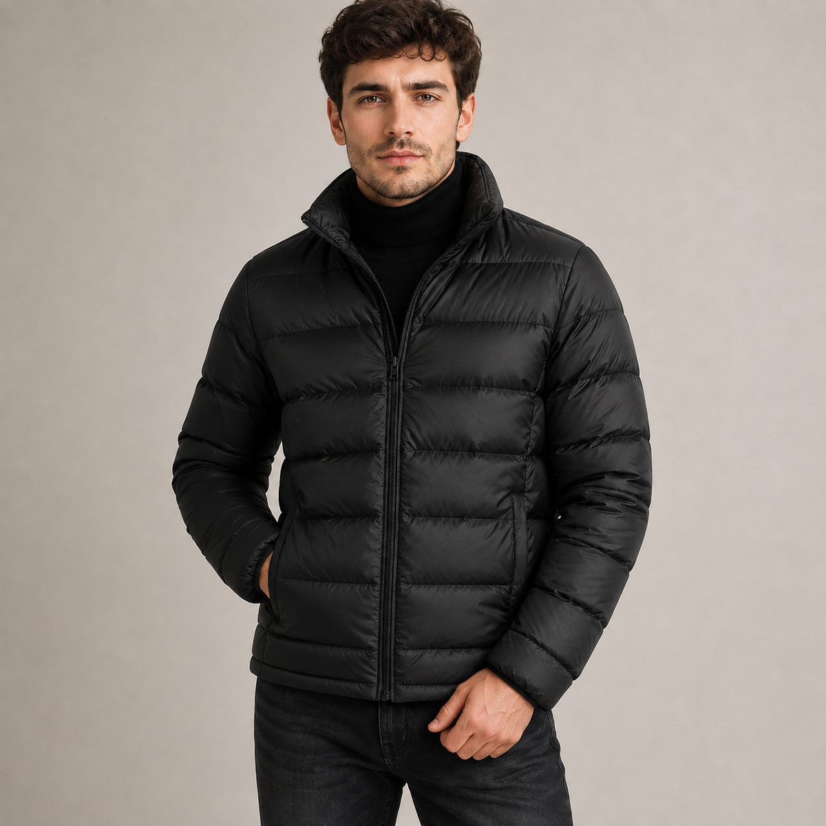 Cedric - Quilted Insulated Weatherproof Jacket for Men