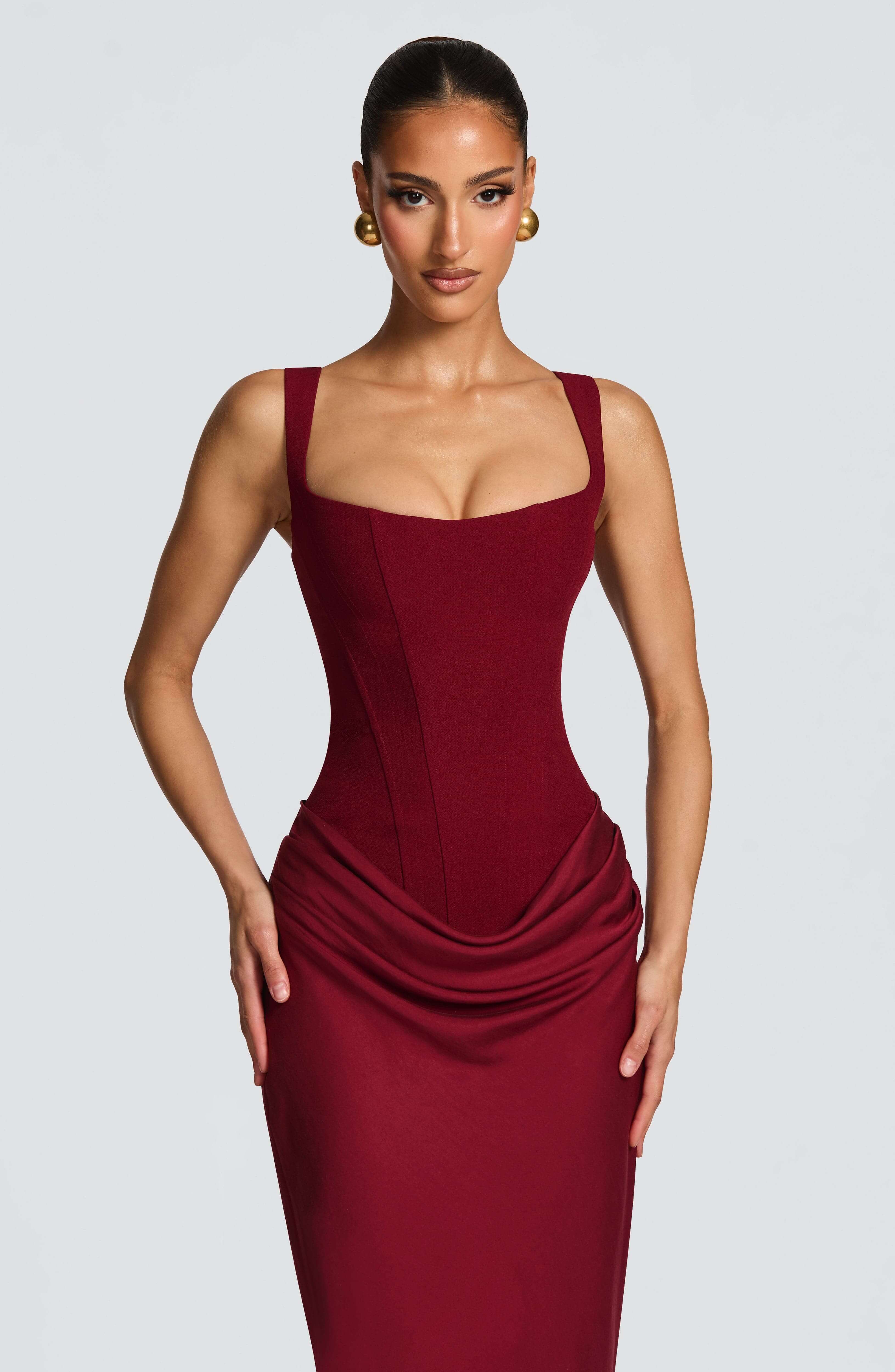 Women's Bodycon Maxi Dress Sleeveless Long Length