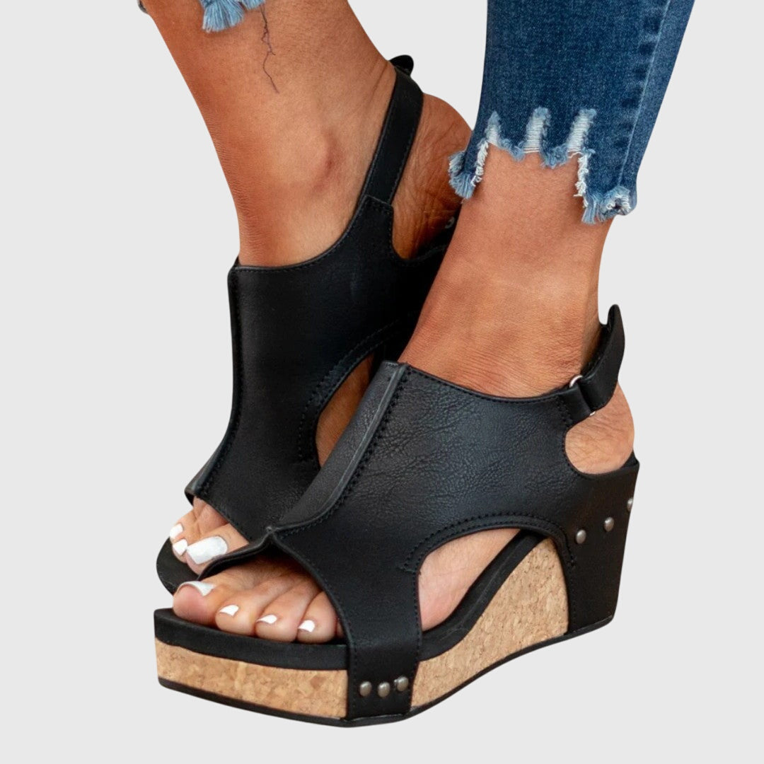 Women's Sandals Orthopedic Adjustable Cushioned Wedge Casual Comfort