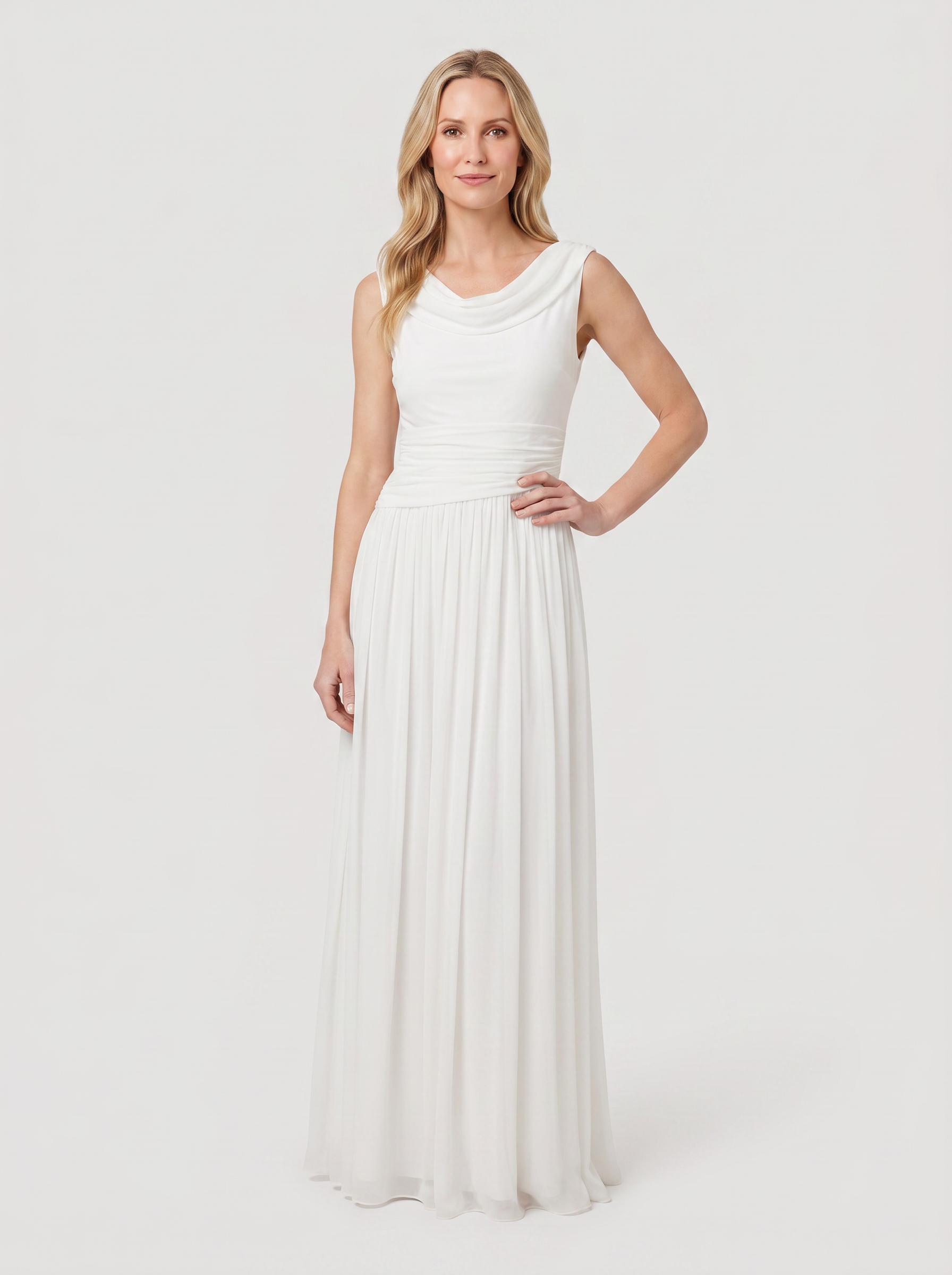 White|pose