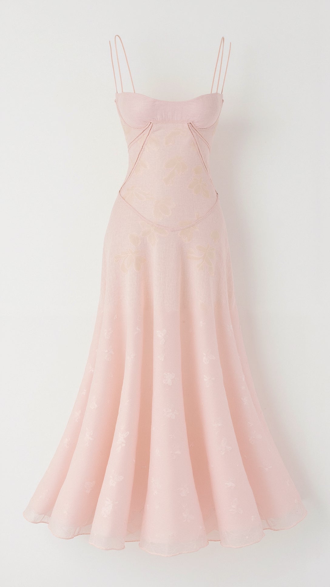 Women's Slip Maxi Dress V-Neck Elegant Neckline Casual