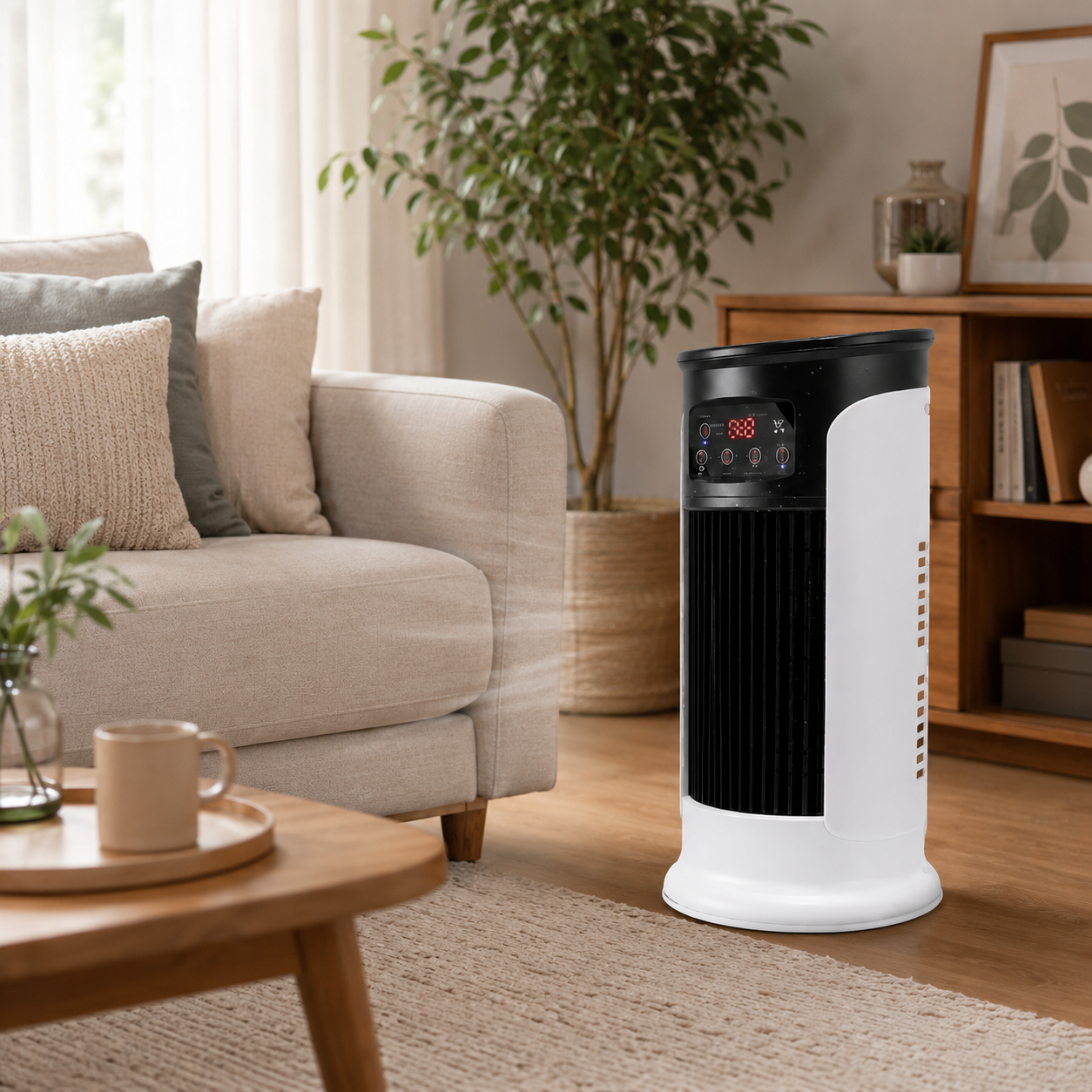 Portable Air Conditioner Compact Evaporative Cooling Energy Efficient