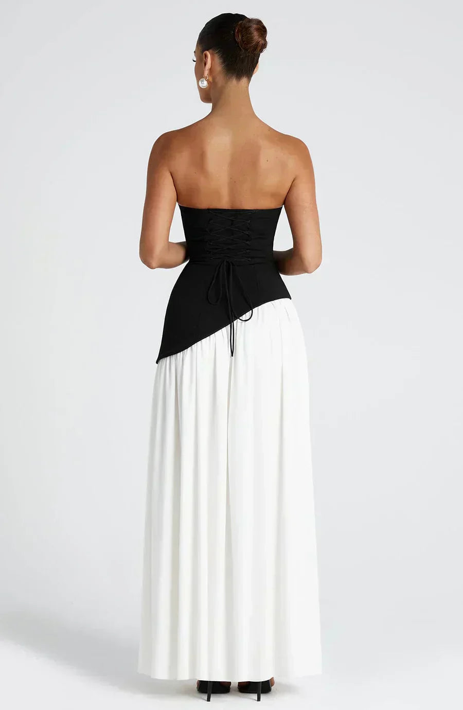 Women's Maxi Dress Asymmetric High Slit