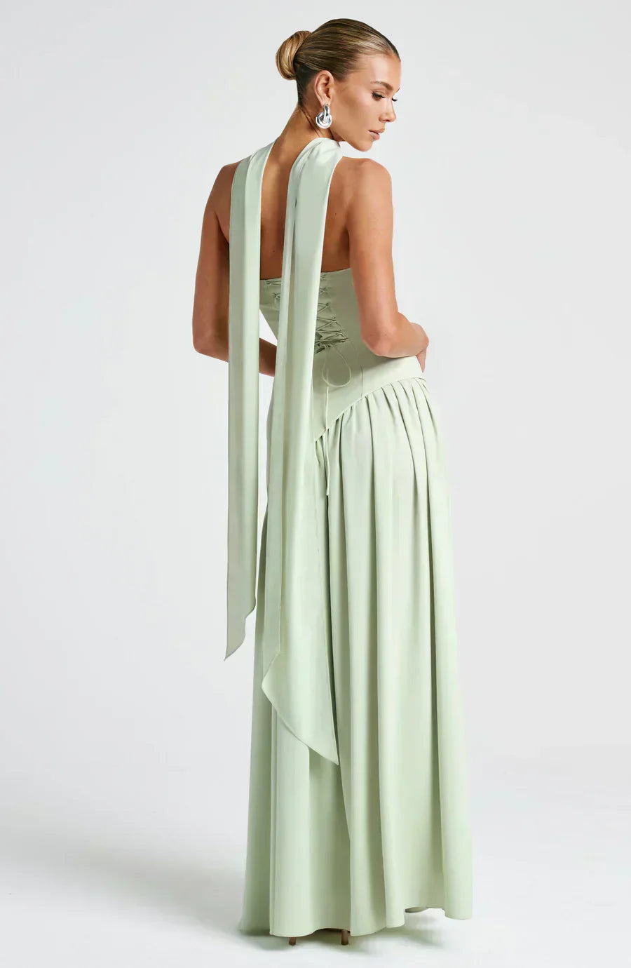 Women's Maxi Dress Asymmetric High Slit