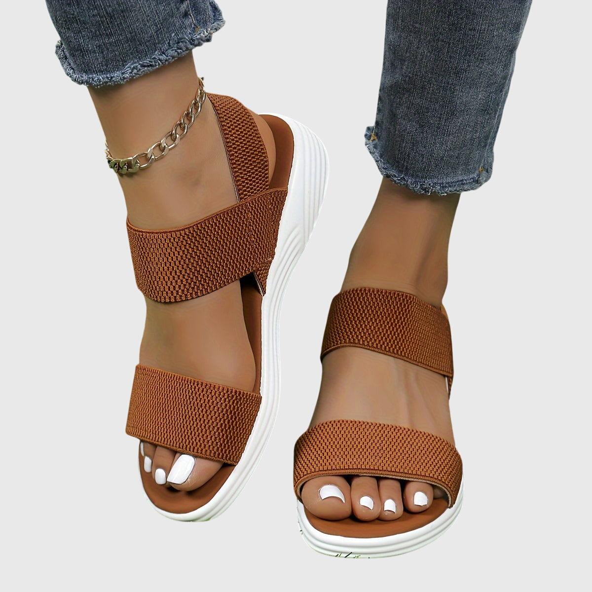 Women's Orthopedic Stretch Sandals | Cushioned | Casual Footwear
