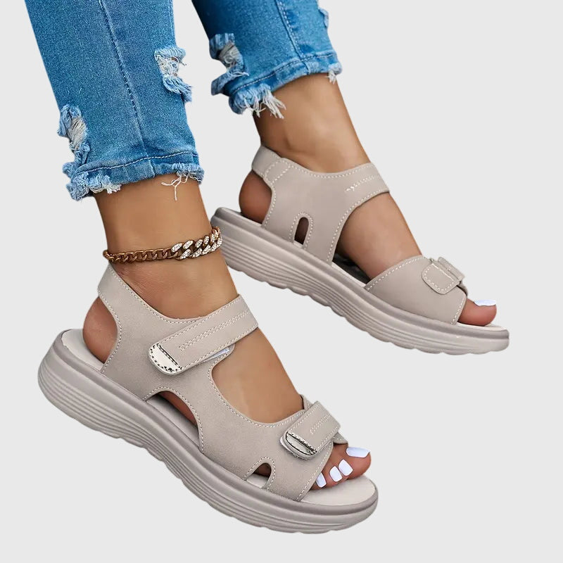 Women's Orthopedic Sandals Cushioned Soles Wide Toe Box Non-Slip Casual