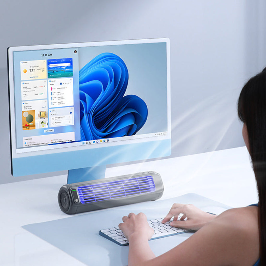 Rechargeable Air Cooling Fan - Portable Wireless Design - Ideal for Home & Office