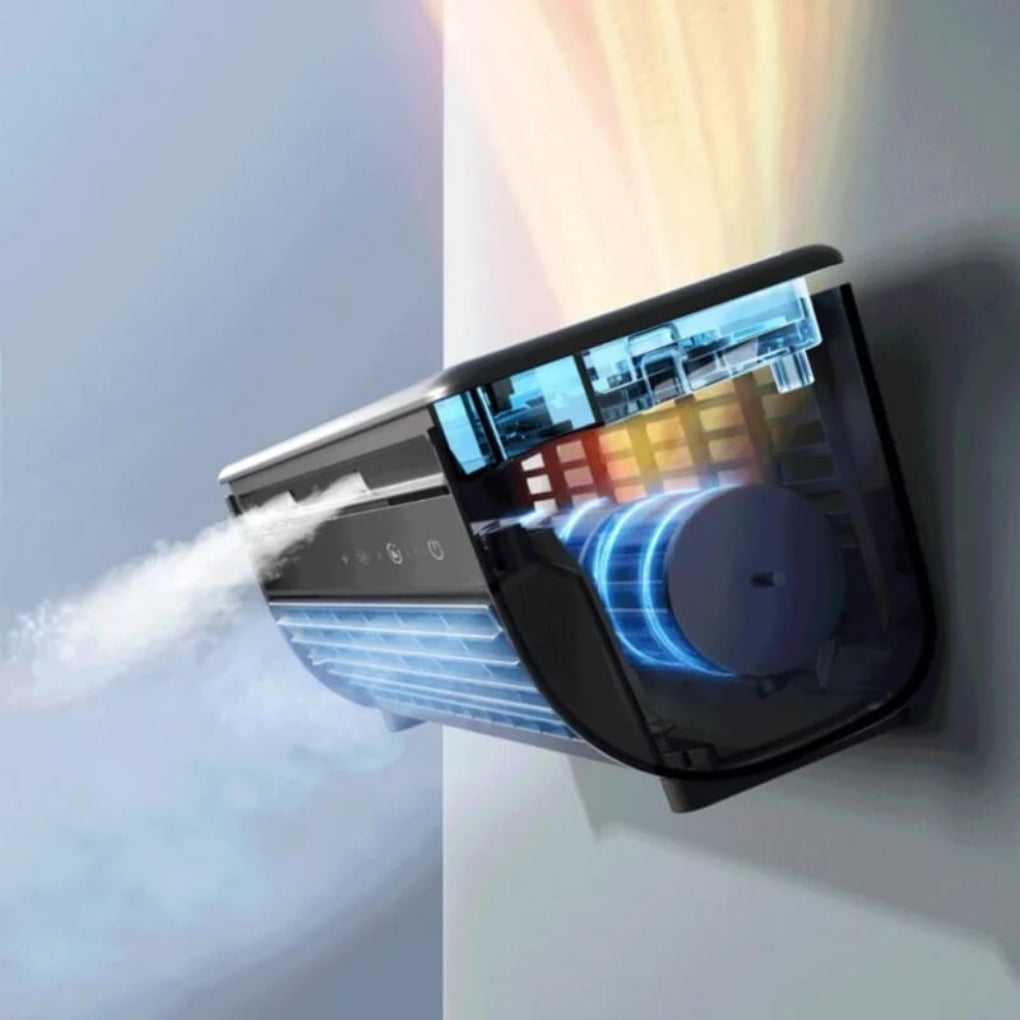 Rechargeable Air Cooling Fan - Portable Wireless Design - Ideal for Home & Office