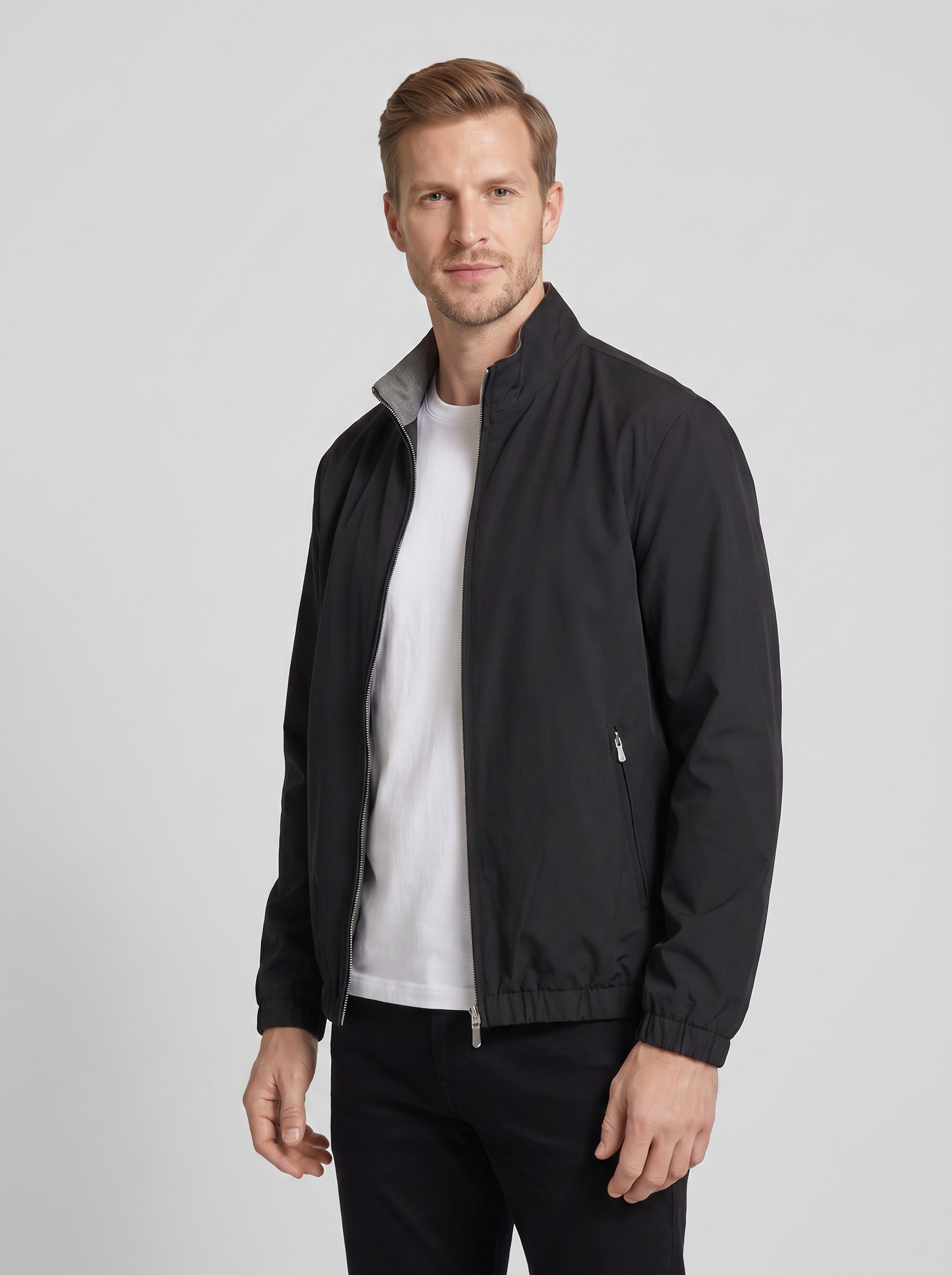 Black|three-quarter
