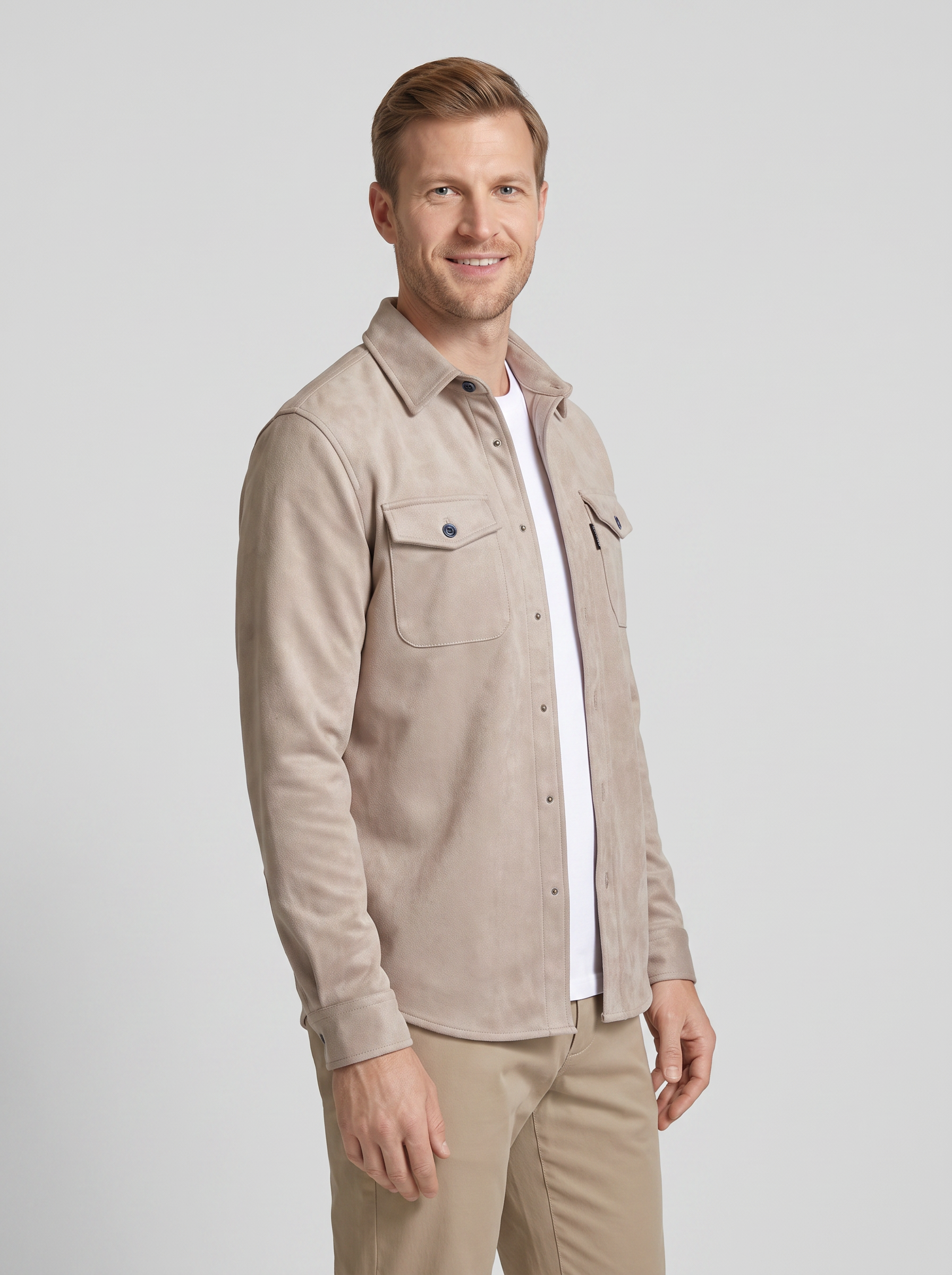 Beige|three-quarter