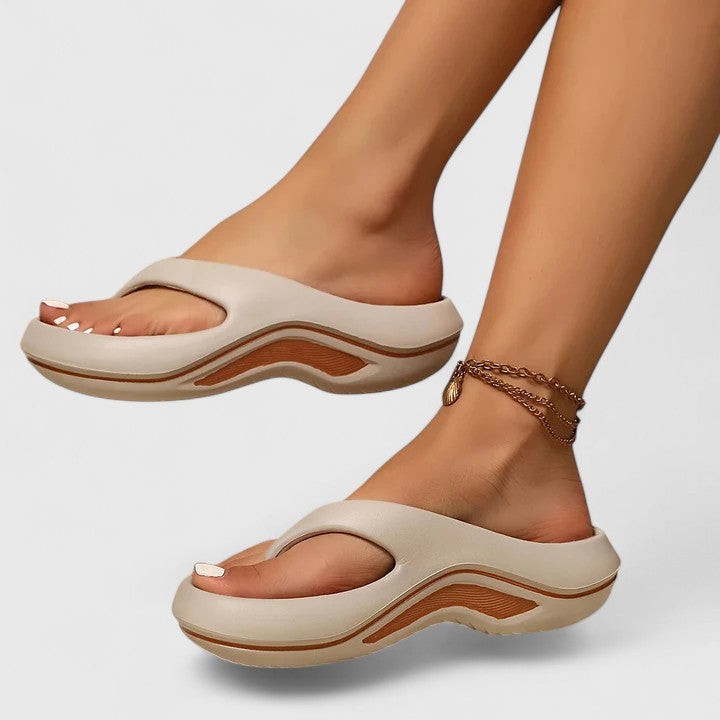 Women's Orthopedic Slide Sandals | Cushioned, Slip-On, Non-Slip | Casual Footwear