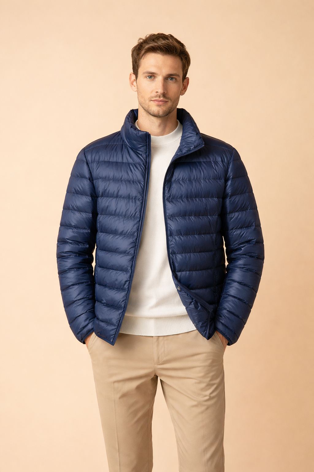 Matteo Ricci | Luxury Lightweight Quilted Jacket For Men