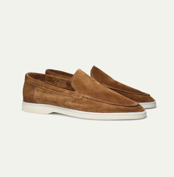 HARRINGTON OXFORD | SUEDE SLIP-ON LOAFERS FOR MEN