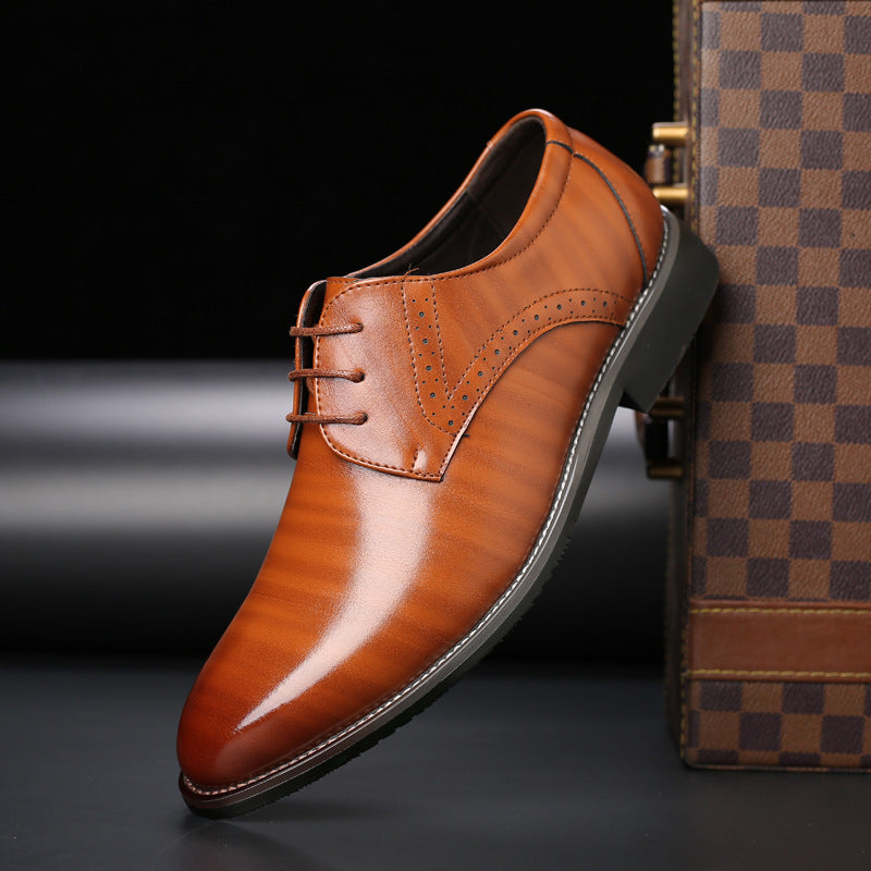 CLASSIC DERBY SHOES FOR MEN