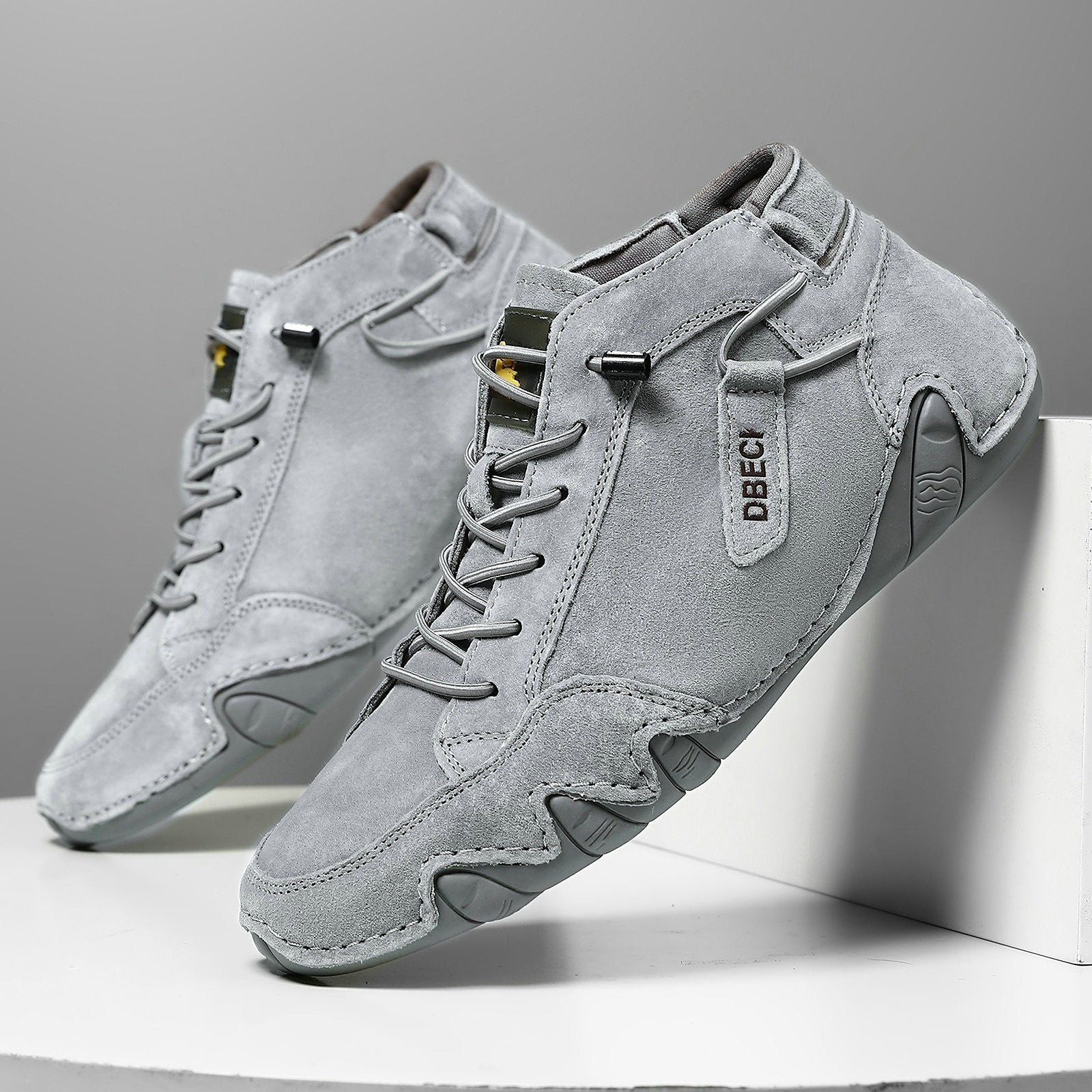 Men's Lace Up Boots with Durable Sole | Casual Footwear