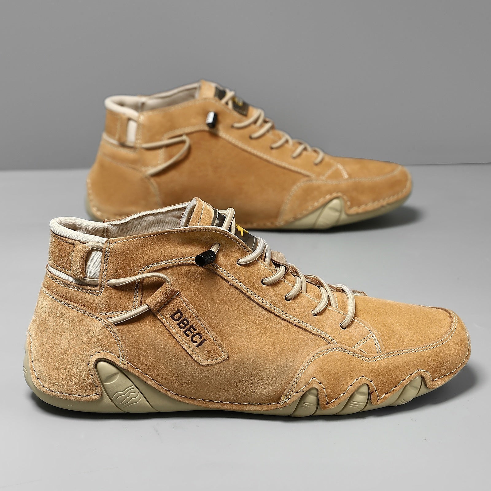 Men's Lace Up Boots with Durable Sole | Casual Footwear