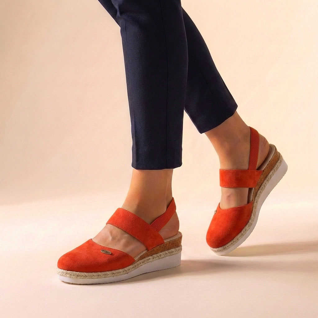 Women's Orthopedic Espadrille Platform Sandals | Comfort Fit