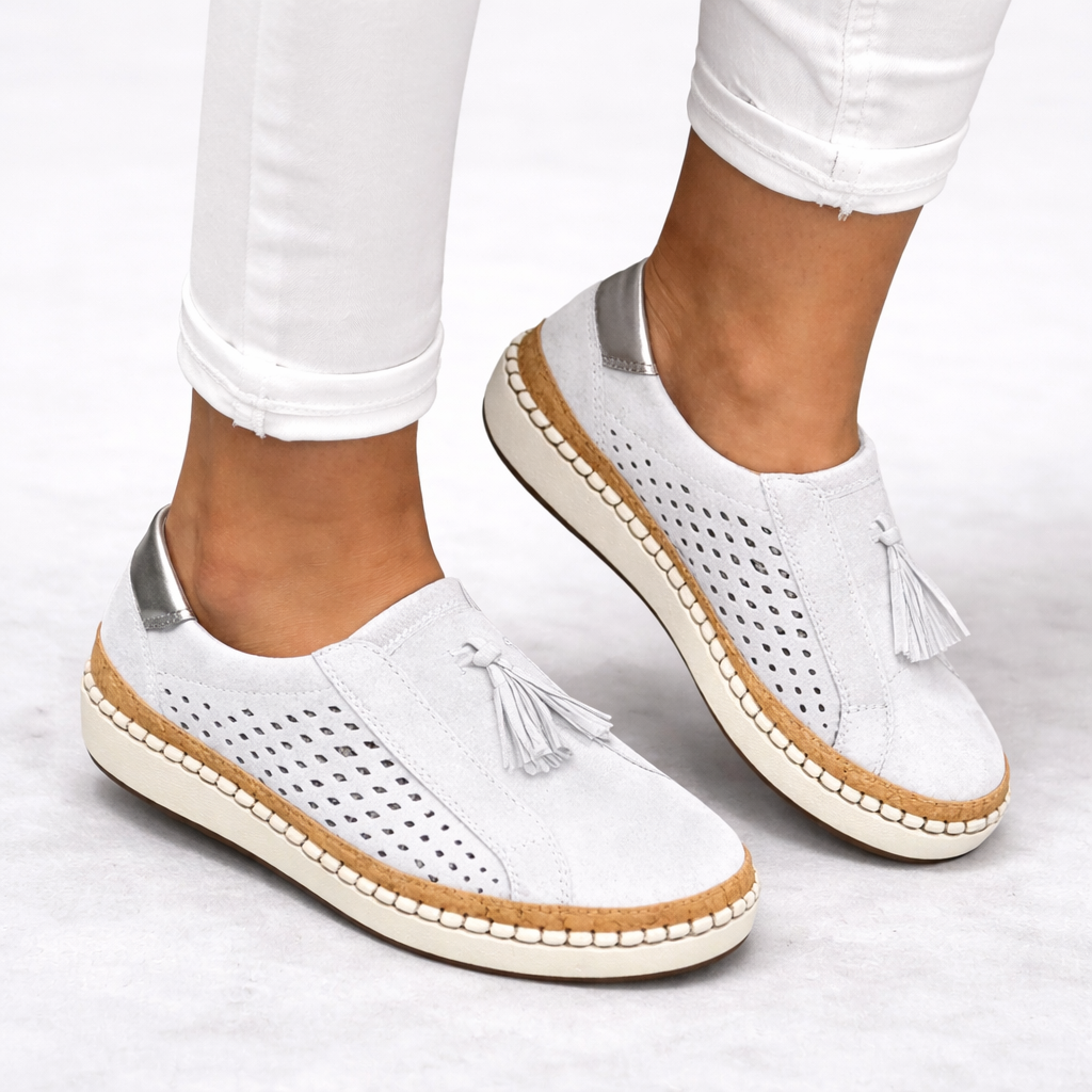 Women's Orthopedic Slip-On Shoes - Supportive Fit, Everyday Comfort