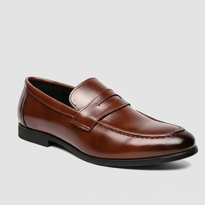 Loafer Faux Leather Slip On Low Cut