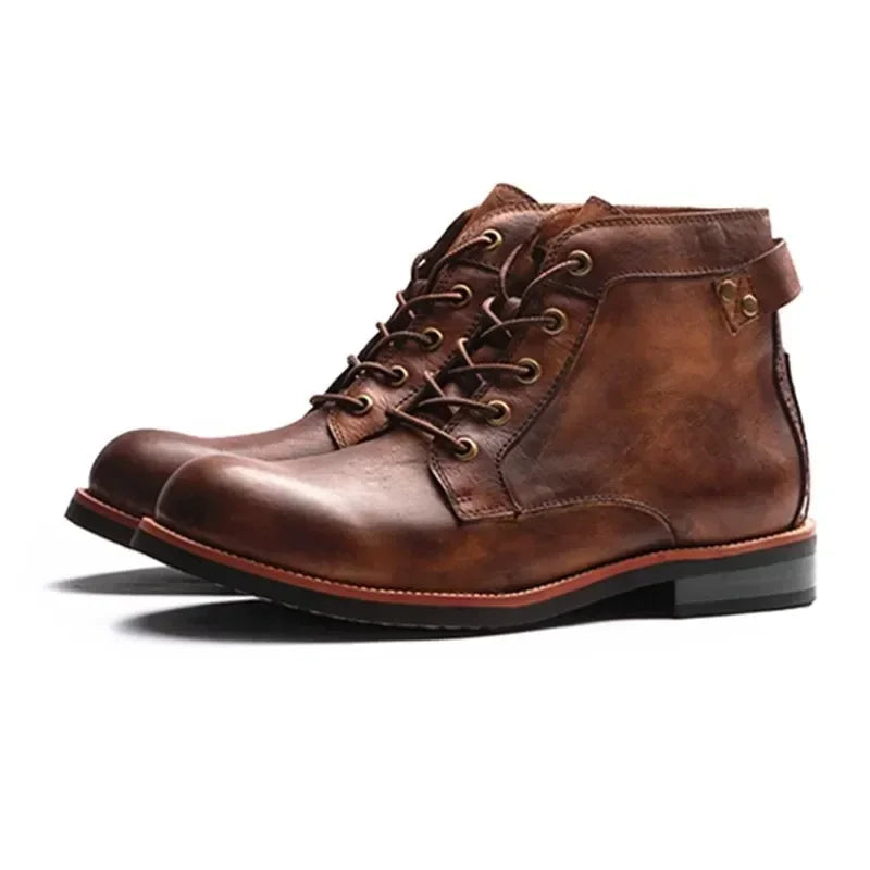 Men's Lace-Up Boots Casual Outdoor Footwear