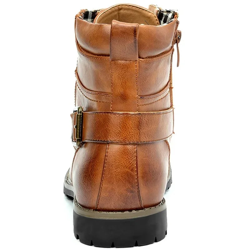 Men's Lace-up Boots | Casual Leather Footwear