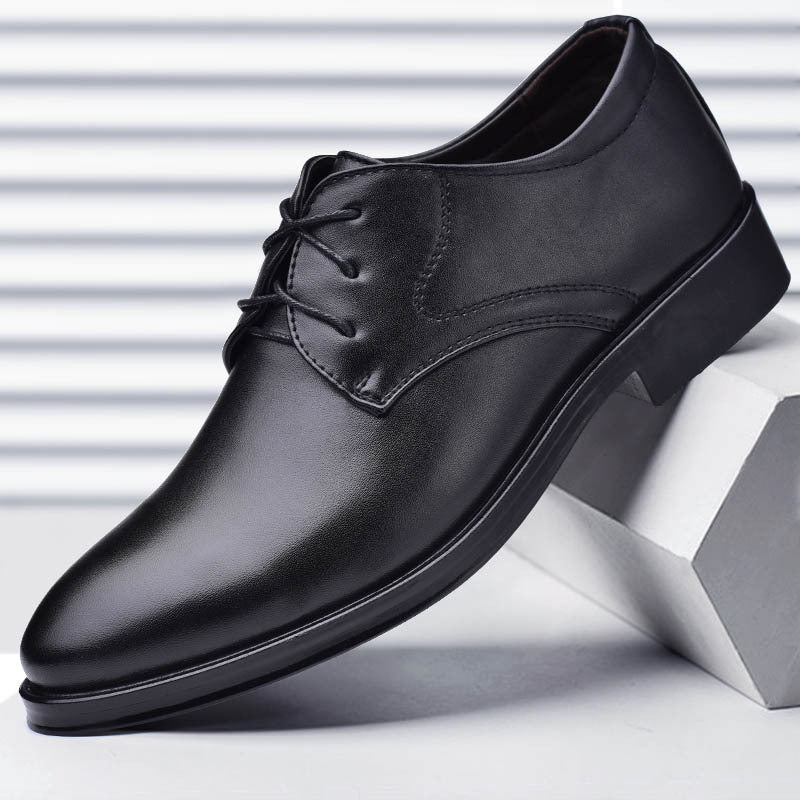 Men's Oxford Leather Lace Up Dress Shoe