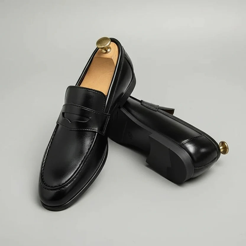 Loafer Faux Leather Slip On Low Cut