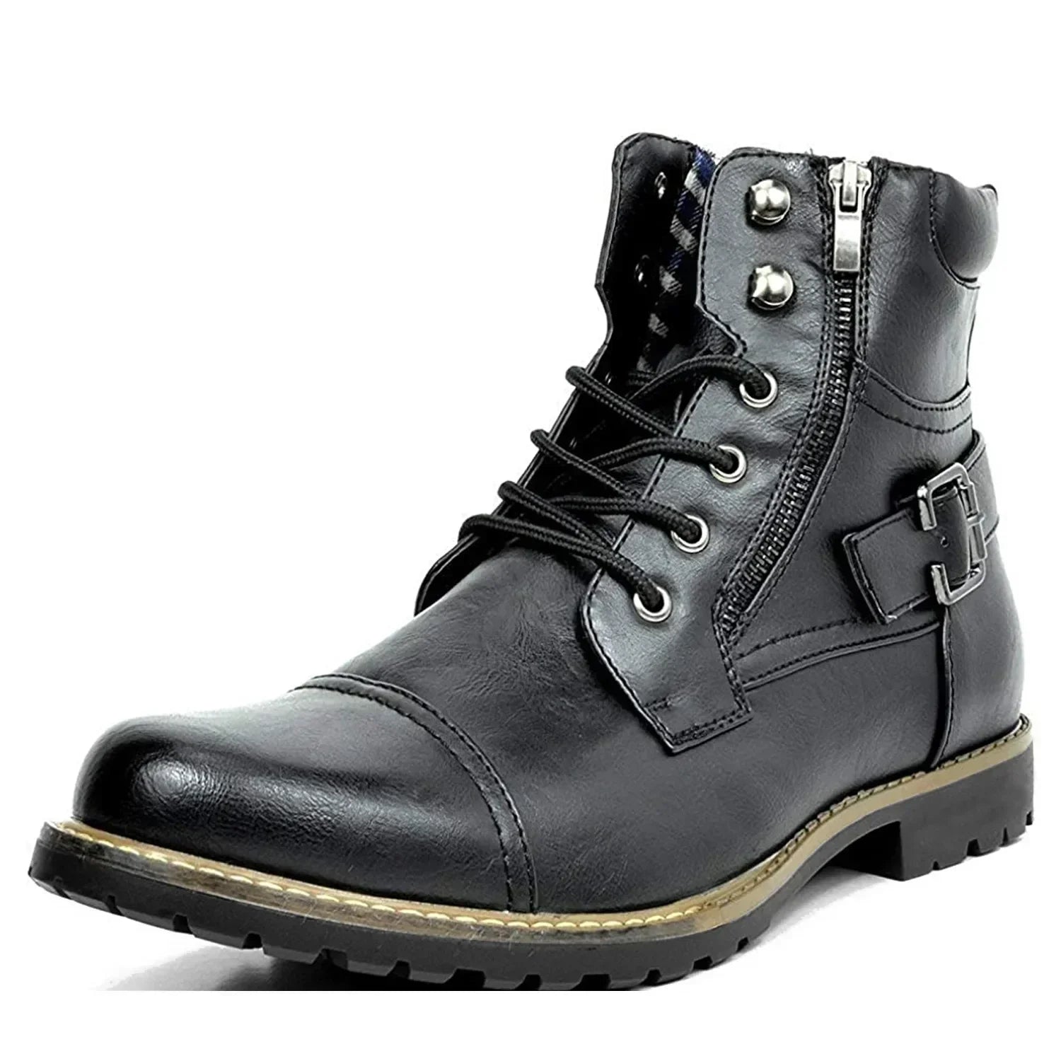 Men's Lace-up Boots | Casual Leather Footwear