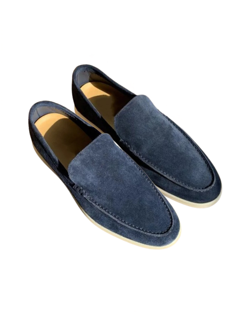 SUEDE SLIP-ON LOAFERS FOR MEN