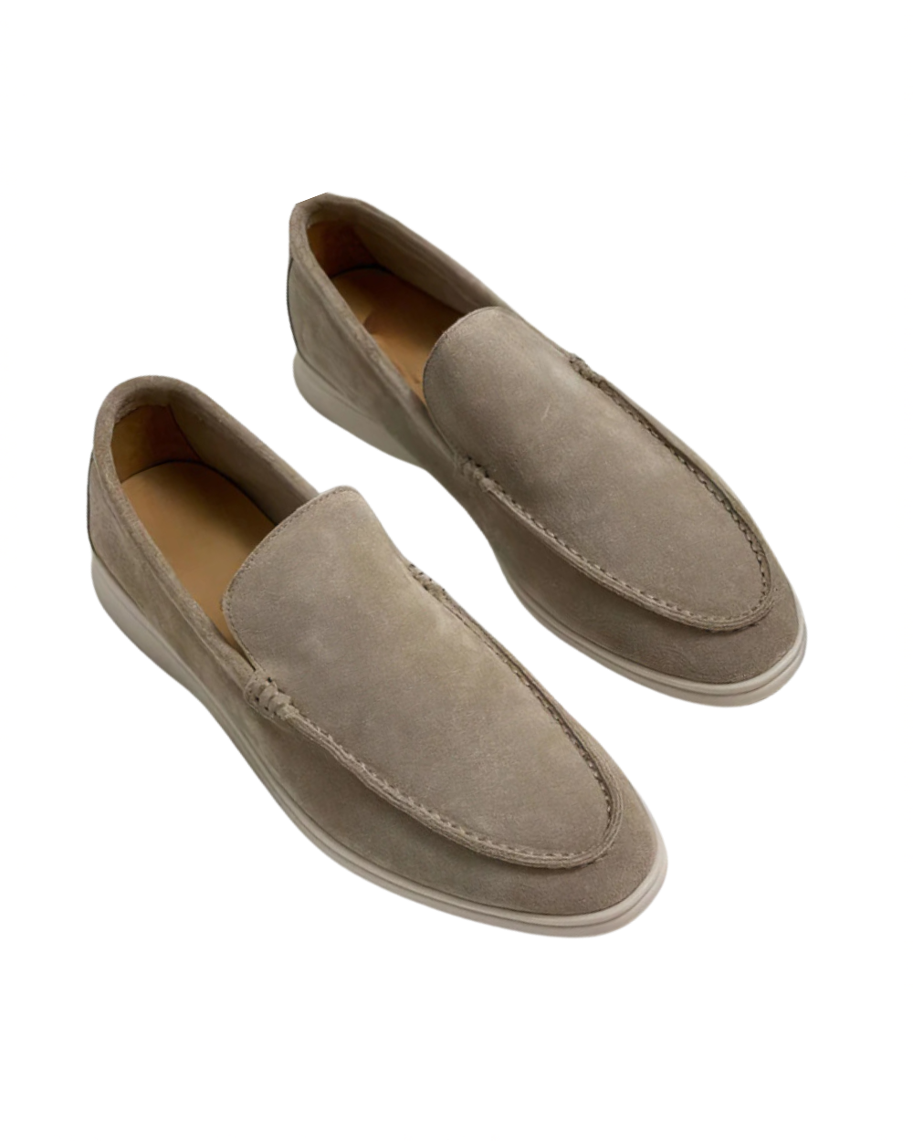 SUEDE SLIP-ON LOAFERS FOR MEN