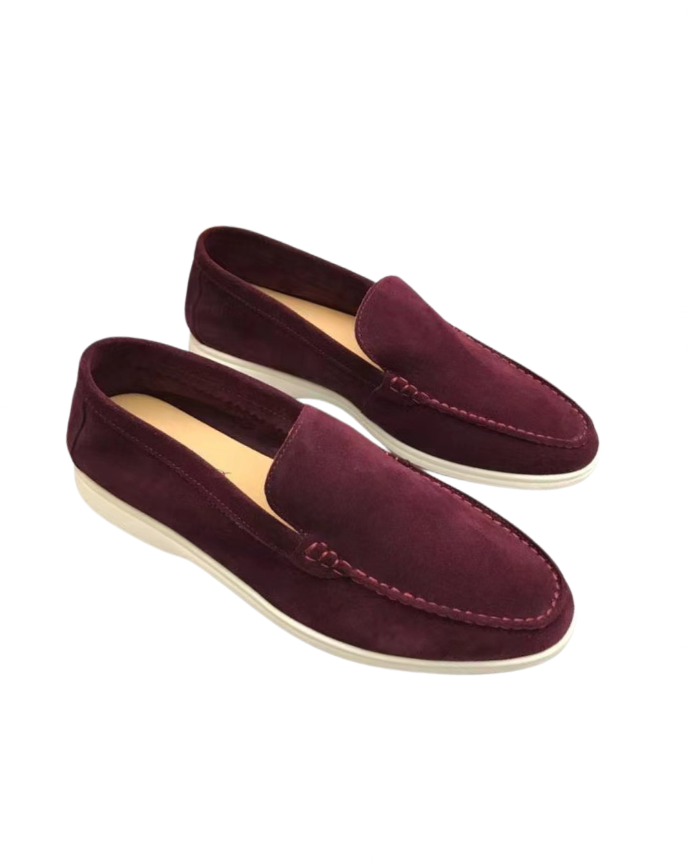 SUEDE SLIP-ON LOAFERS FOR MEN