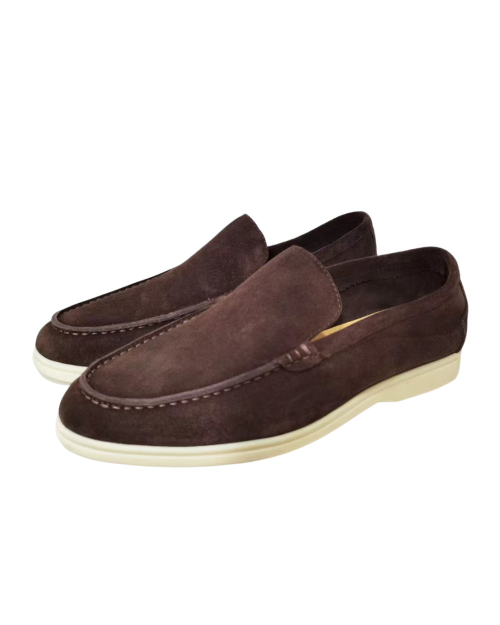 SUEDE SLIP-ON LOAFERS FOR MEN