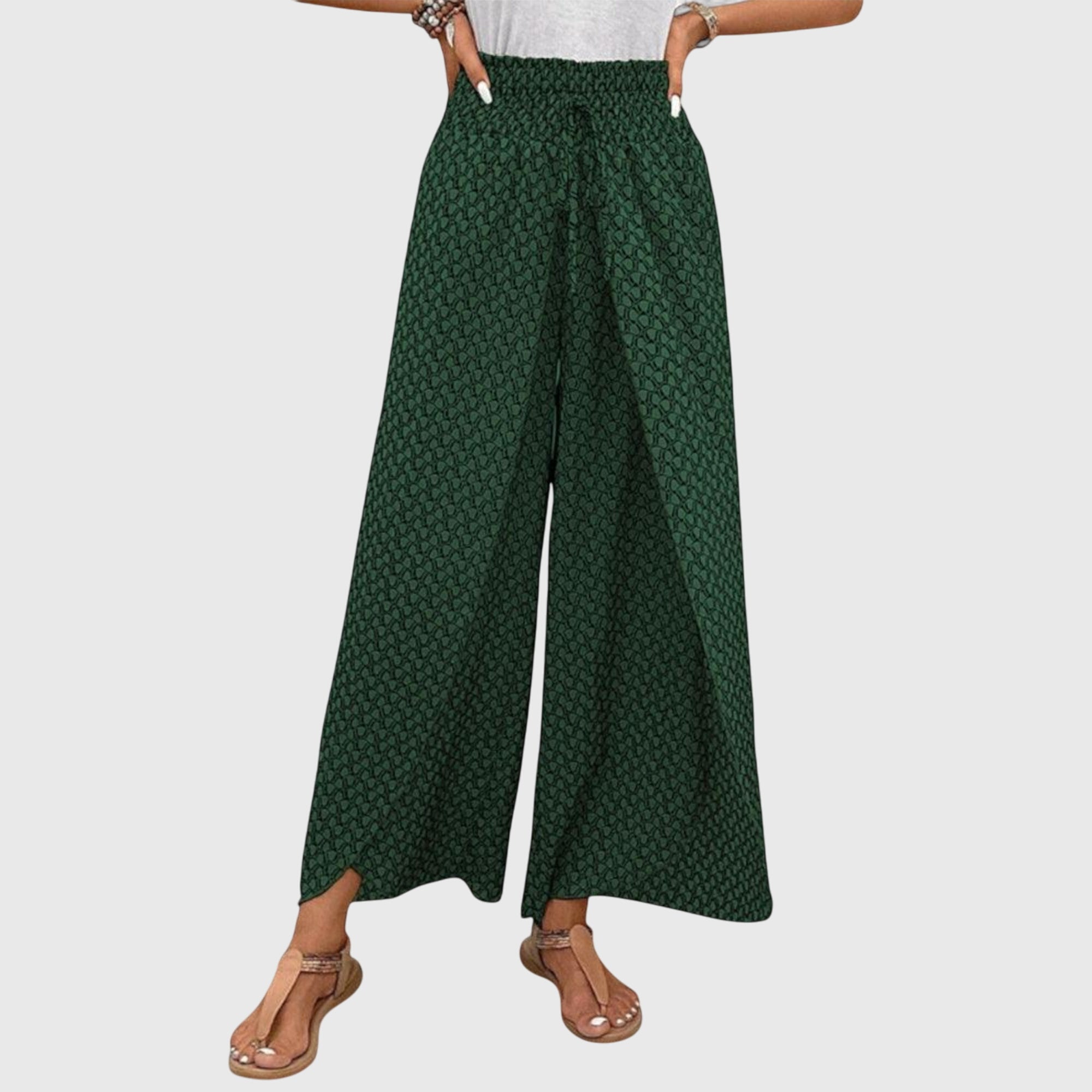Women's Palazzo Pants High Waist Lightweight Design Casual