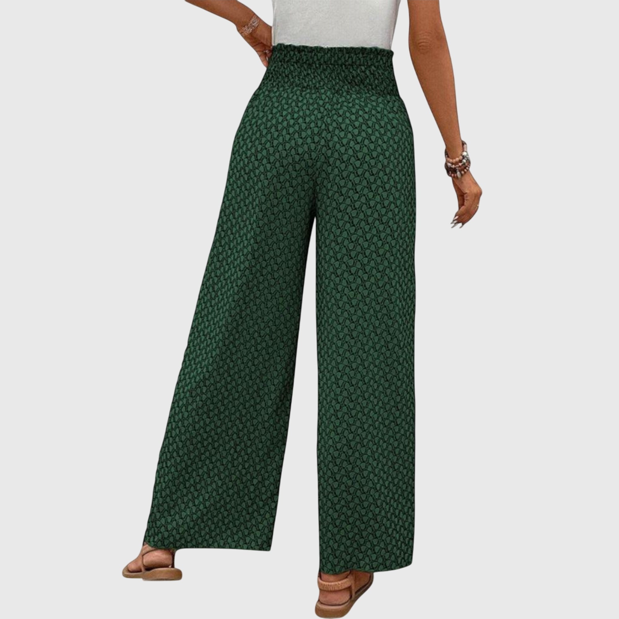 Women's Palazzo Pants High Waist Lightweight Design Casual