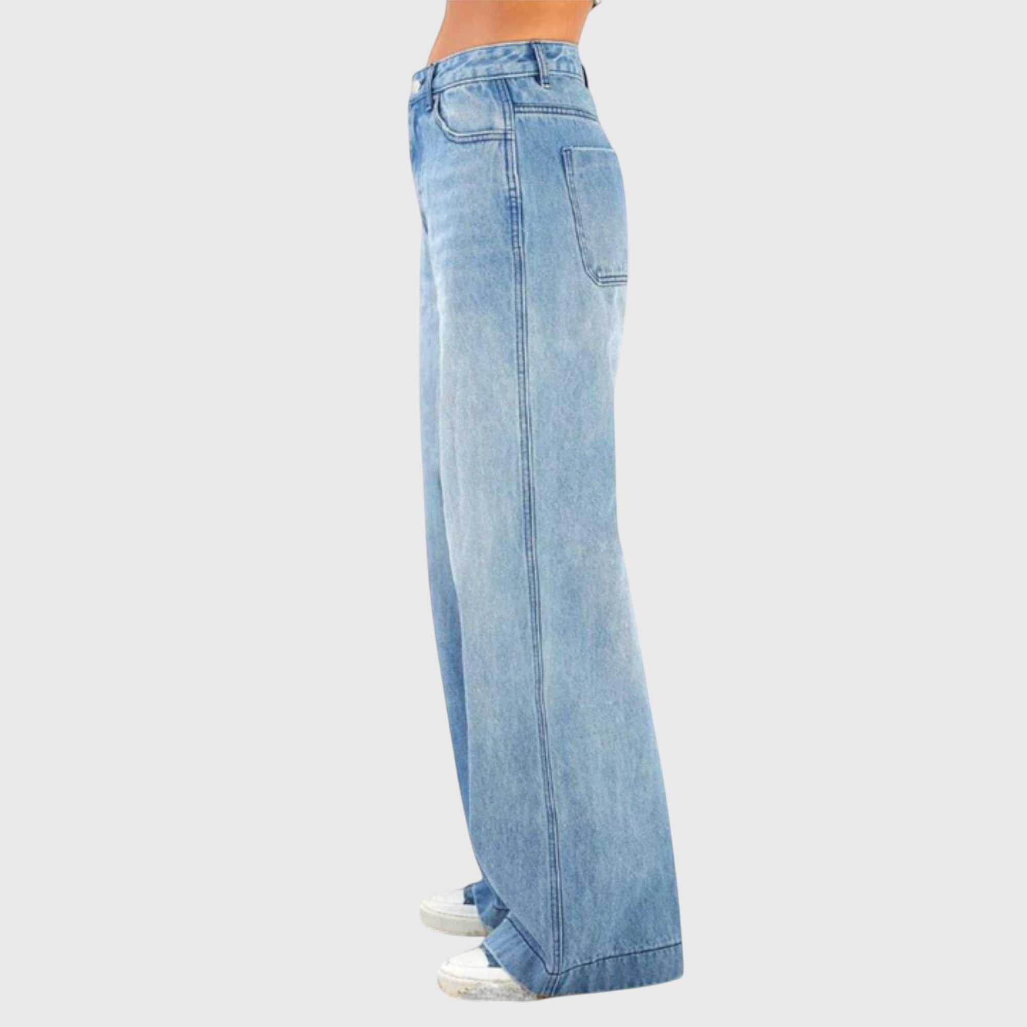 Women's Baggy Pants Cotton Relaxed Fit Casual Style