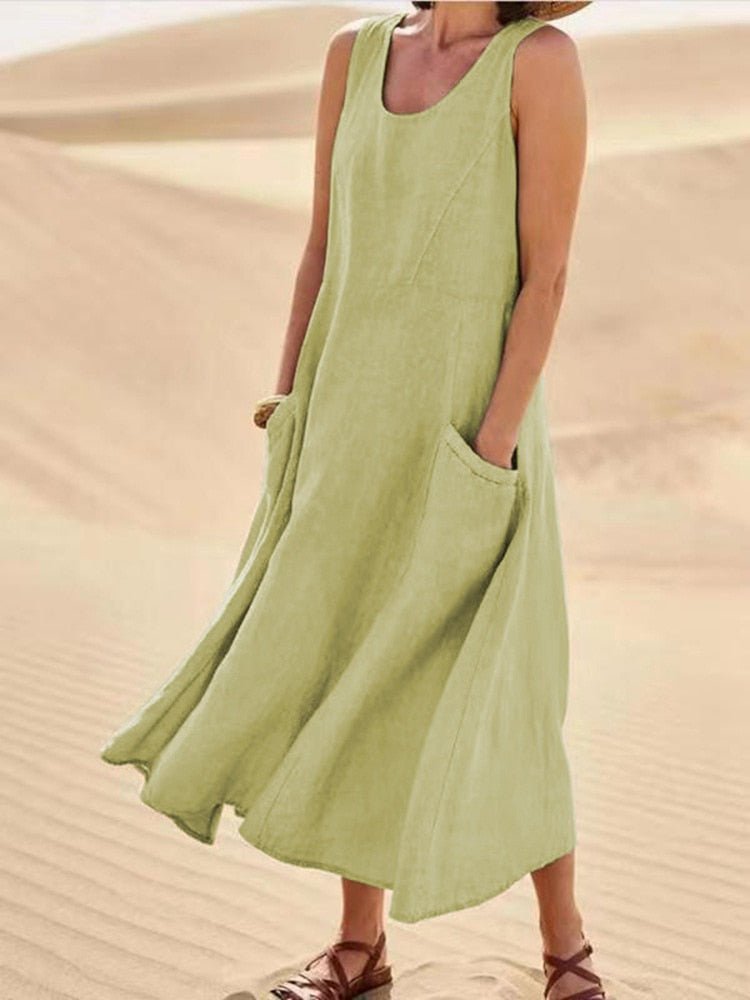 Women's Casual Knee-Length Summer Dress | V-Neck | Short Sleeve | Floral Print