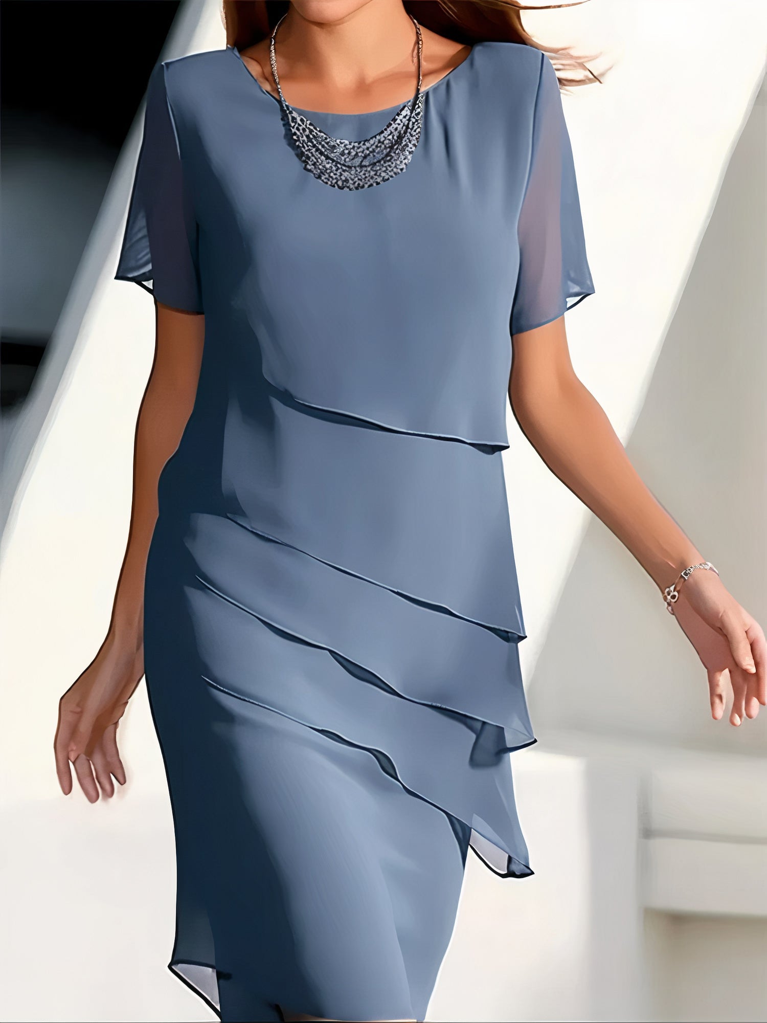 Women's Tiered Dress Lightweight Casual All Occasions