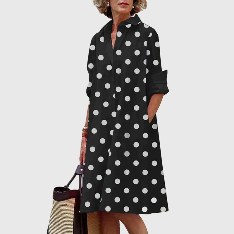 Women's Casual Dress Flowing Design with Pockets